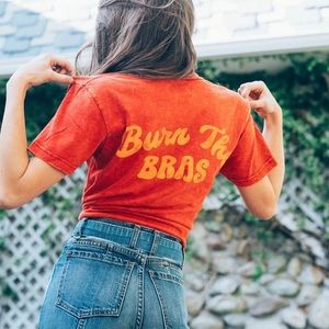Burn the Bras Graphic Tee